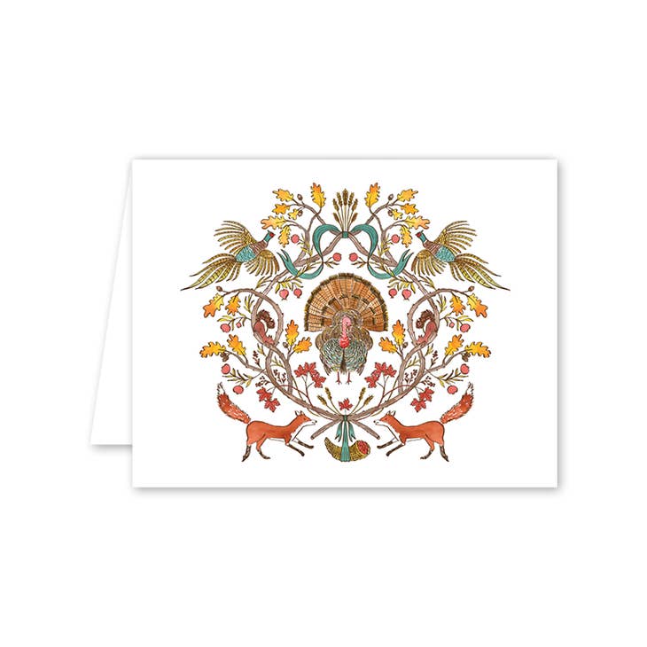 Oakwood Crest Autumn Card