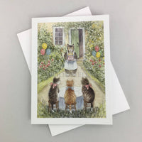 Kittens' Birthday Notecard