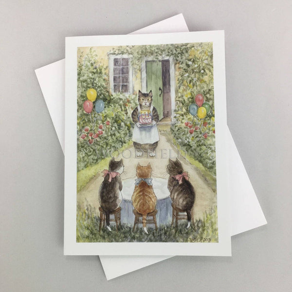 Kittens' Birthday Notecard