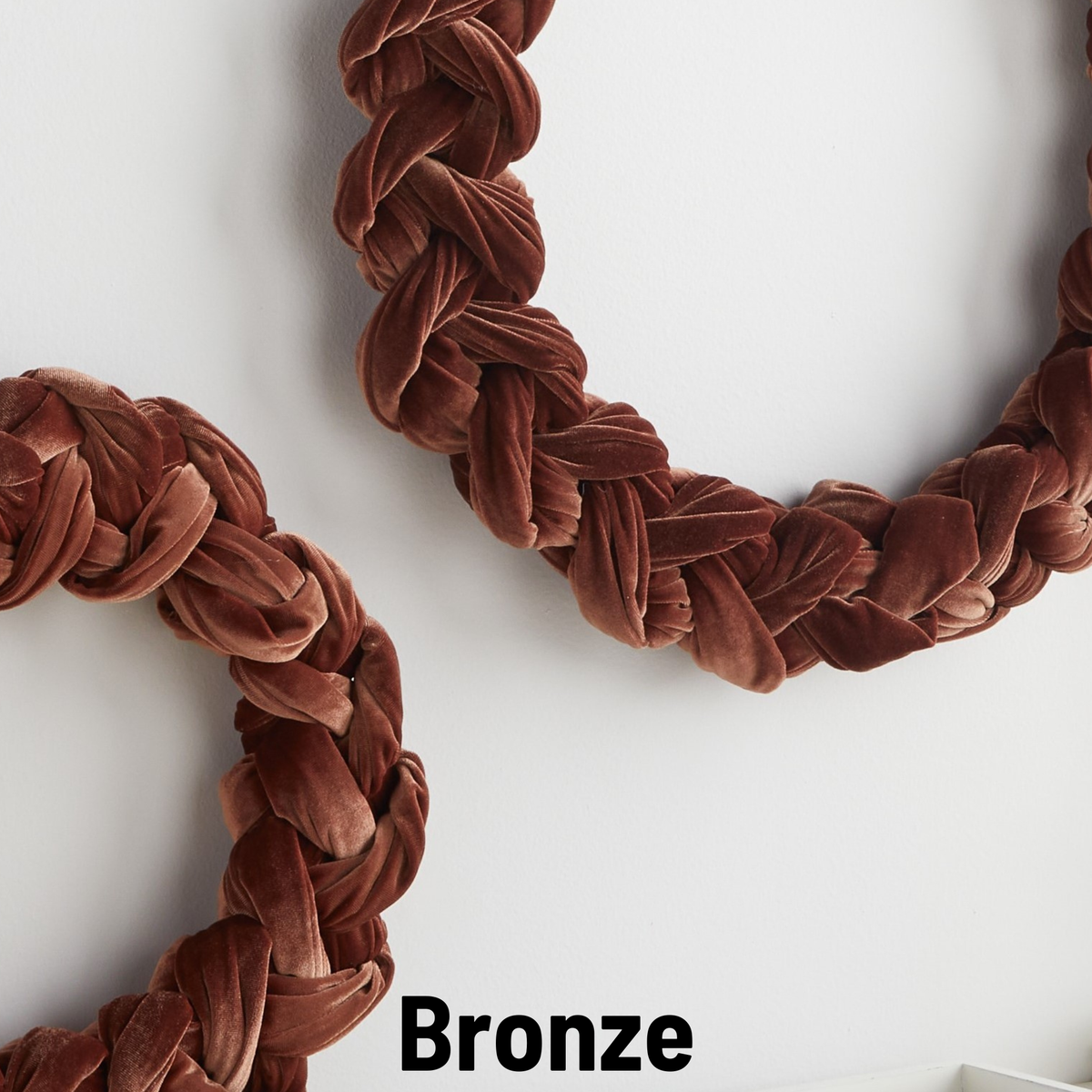 Woven Velvet Wreaths