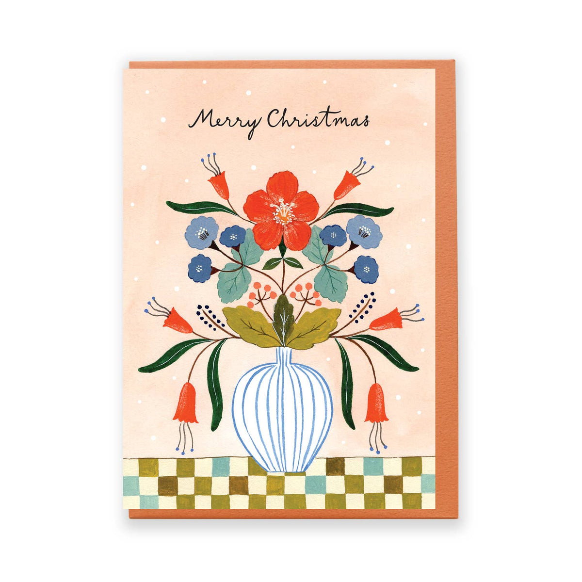 Flora Waycott - Christmas Flowers card