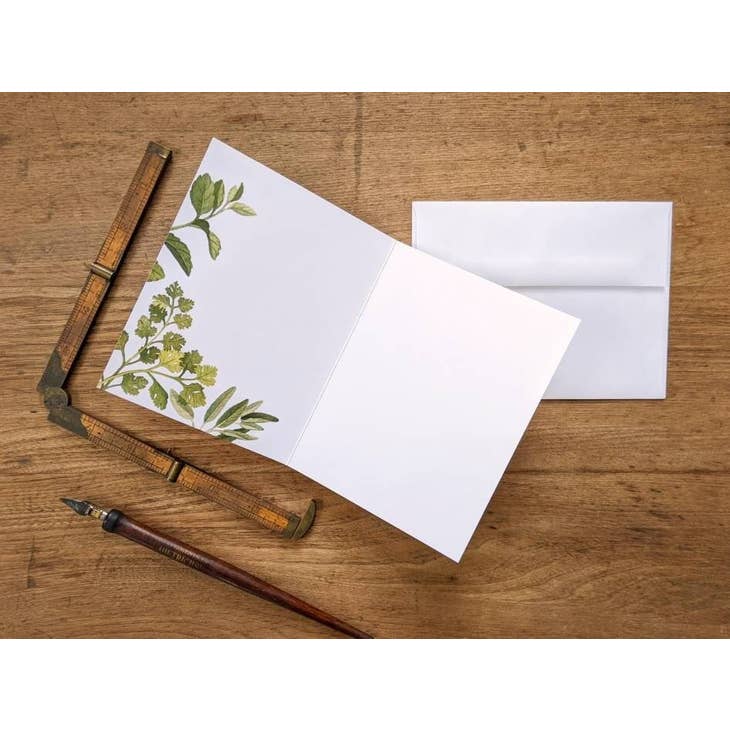 Vintage Gardening Tools Notecard