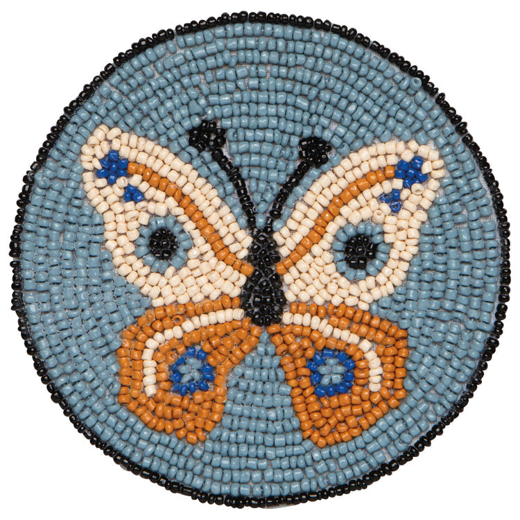 Aurora Beaded Coasters Set of 4