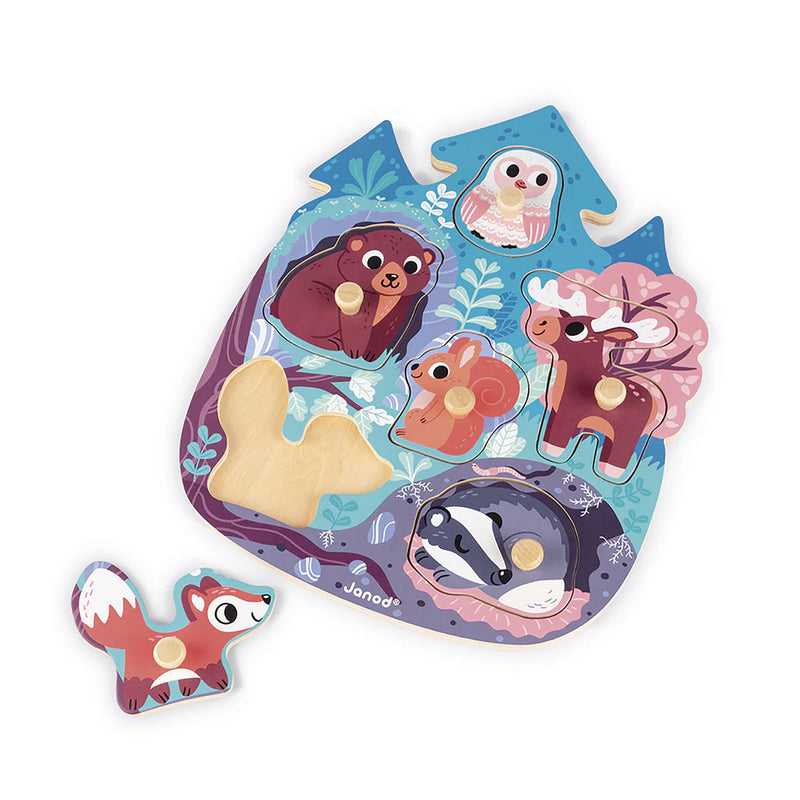 Happy Forest Puzzle for Babies & Toddlers