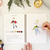 emily lex studio - Nutcracker watercolor workbook