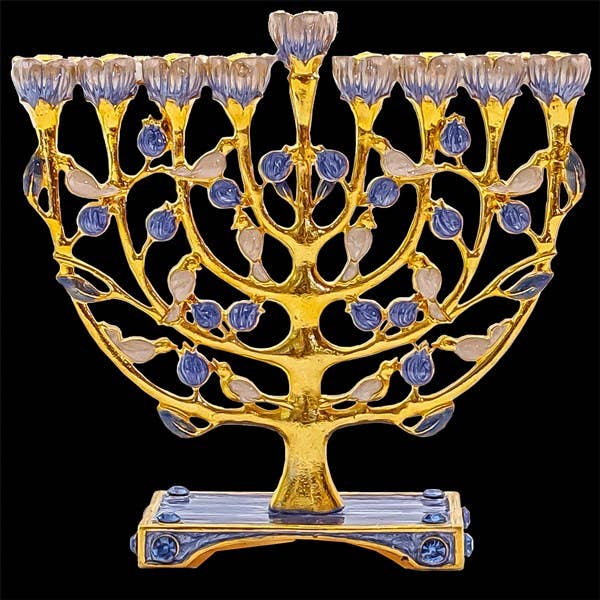 Menorah - Pomegranates