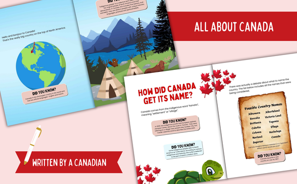 Doodle Paw Press - Canada Trivia Book for Kids