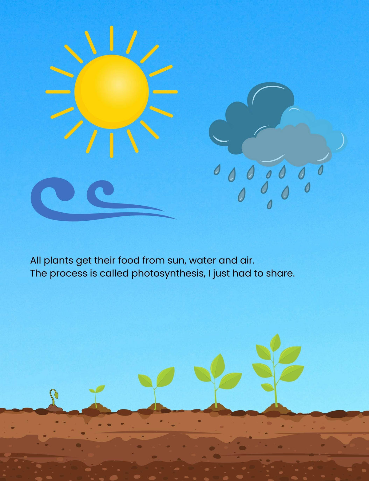 Doodle Paw Press - Hello Plants- Educational Colouring Book.