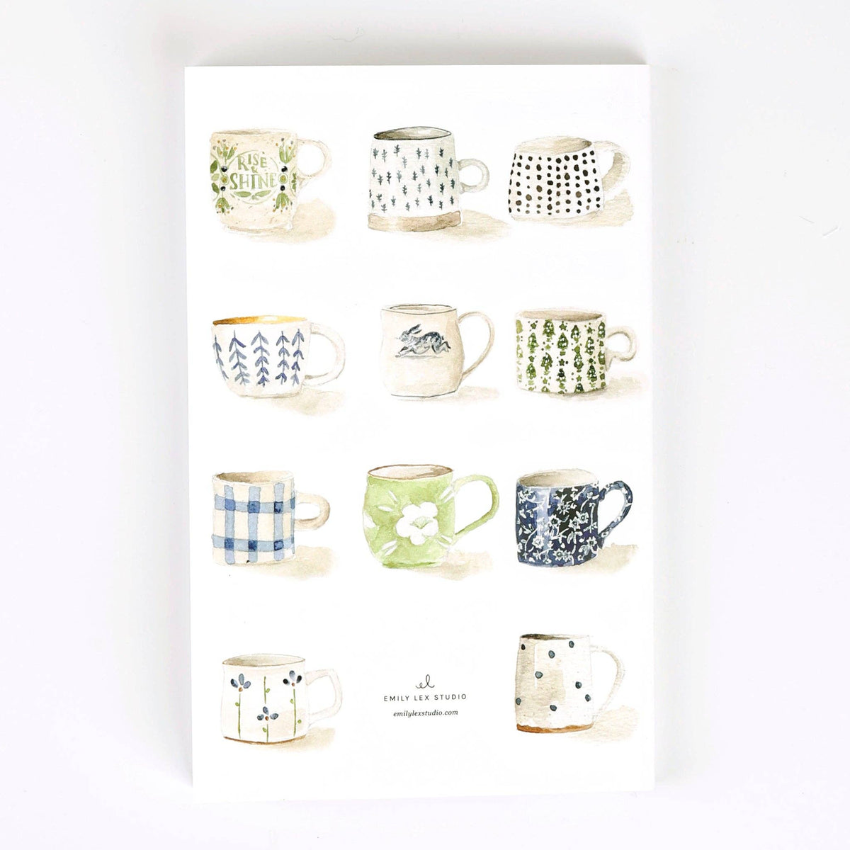 emily lex studio - Softtouch Cover Notebook