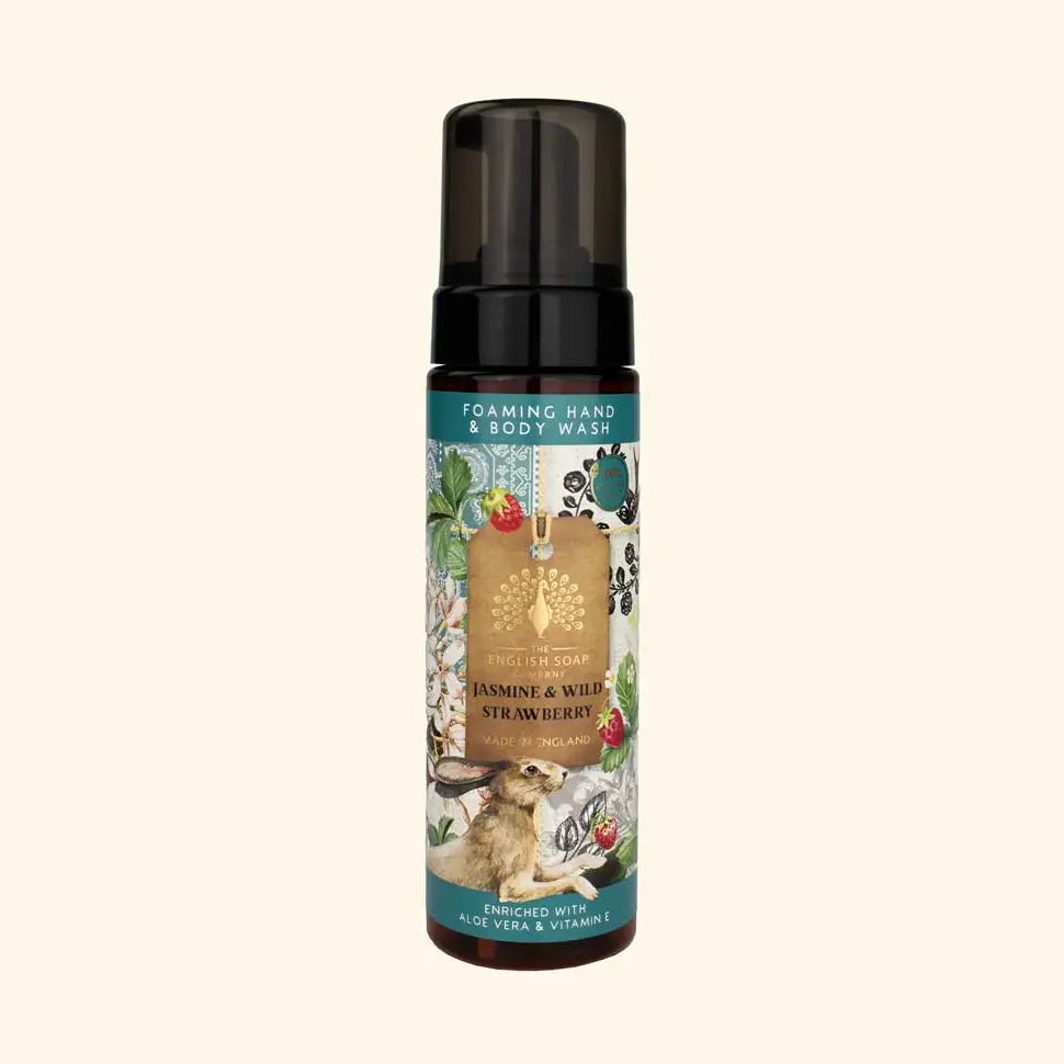 Jasmine & Wild Strawberry Foaming Hand & Body Wash