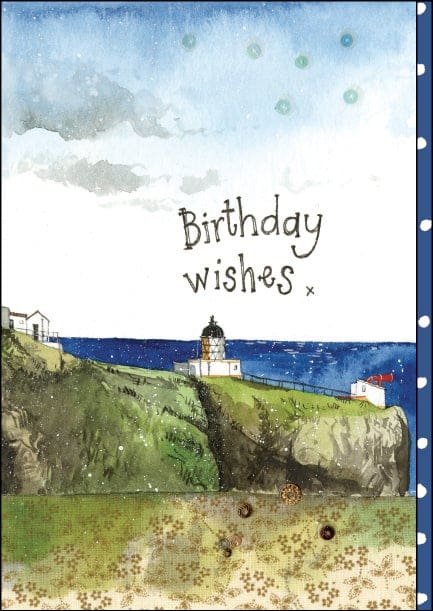 Clifftop Birthday Card