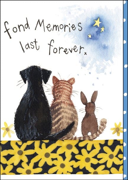 Memories Pet Sympathy Card