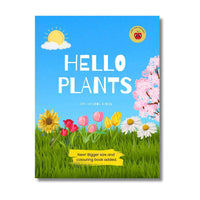 Doodle Paw Press - Hello Plants- Educational Colouring Book.