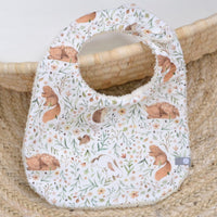 Baluchon Baby Bib - Cotton - Woodland Animals
