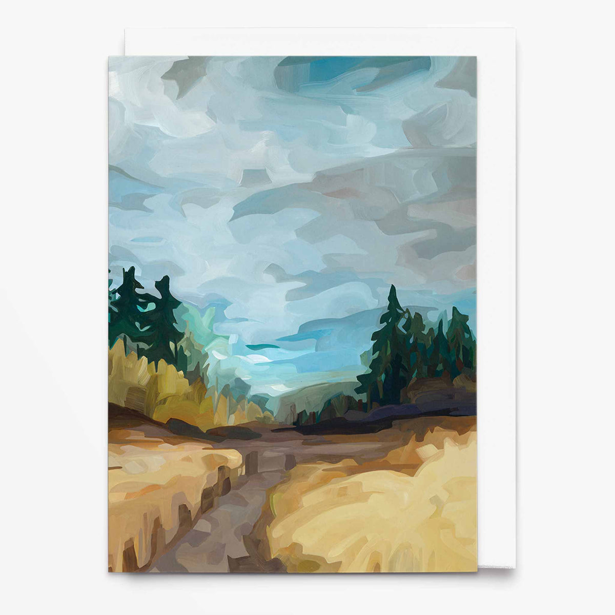 Susannah Bleasby Art - Summer Landscape | Fine Art Greeting Card | Art Card