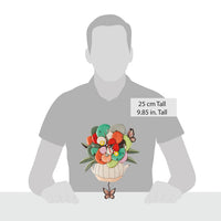 Allen Designs Tea Posy Wall Clock