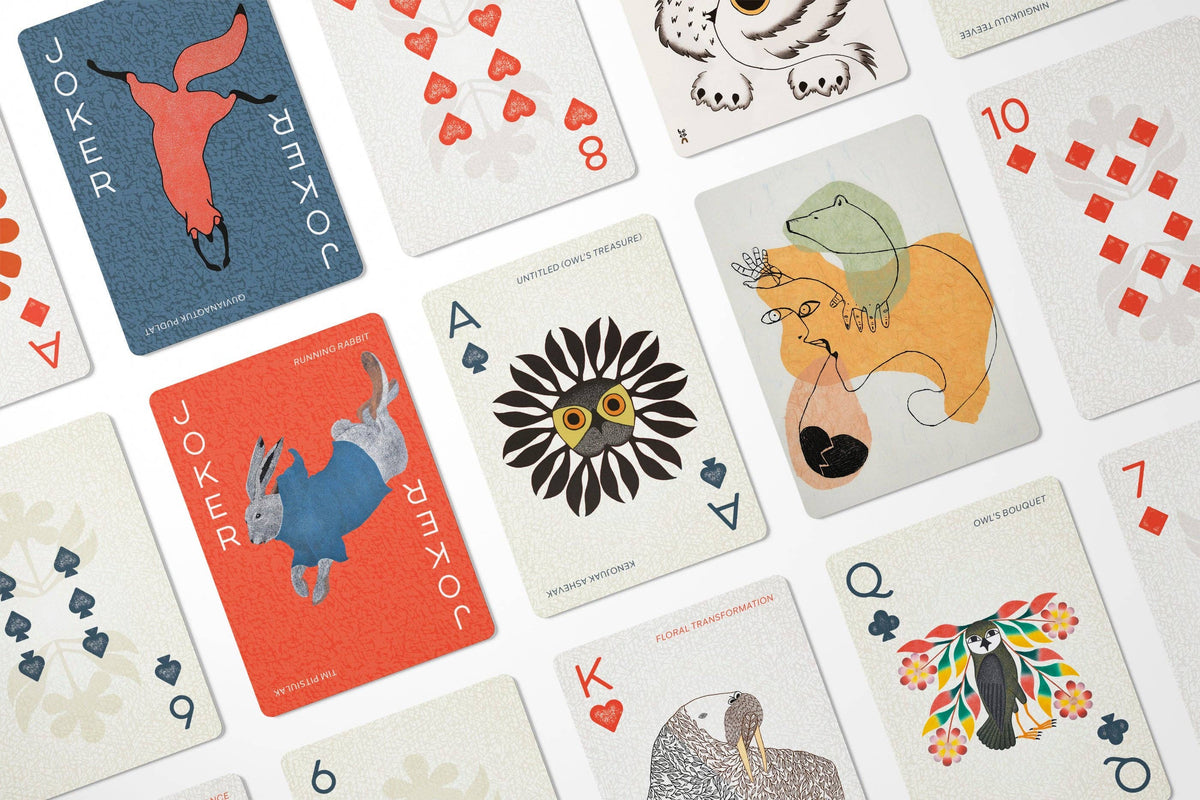 Inuit Art Playing Cards