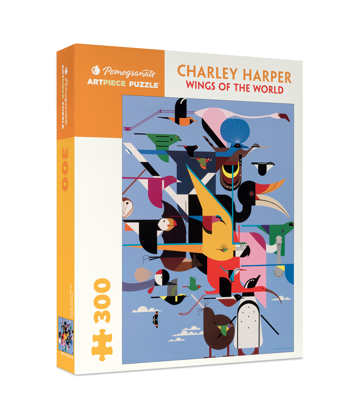 Charley Harper: Wings of the World 300-piece Jigsaw Puzzle