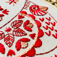 Hook, Line & Tinker - Cardinal Complete Embroidery Kit