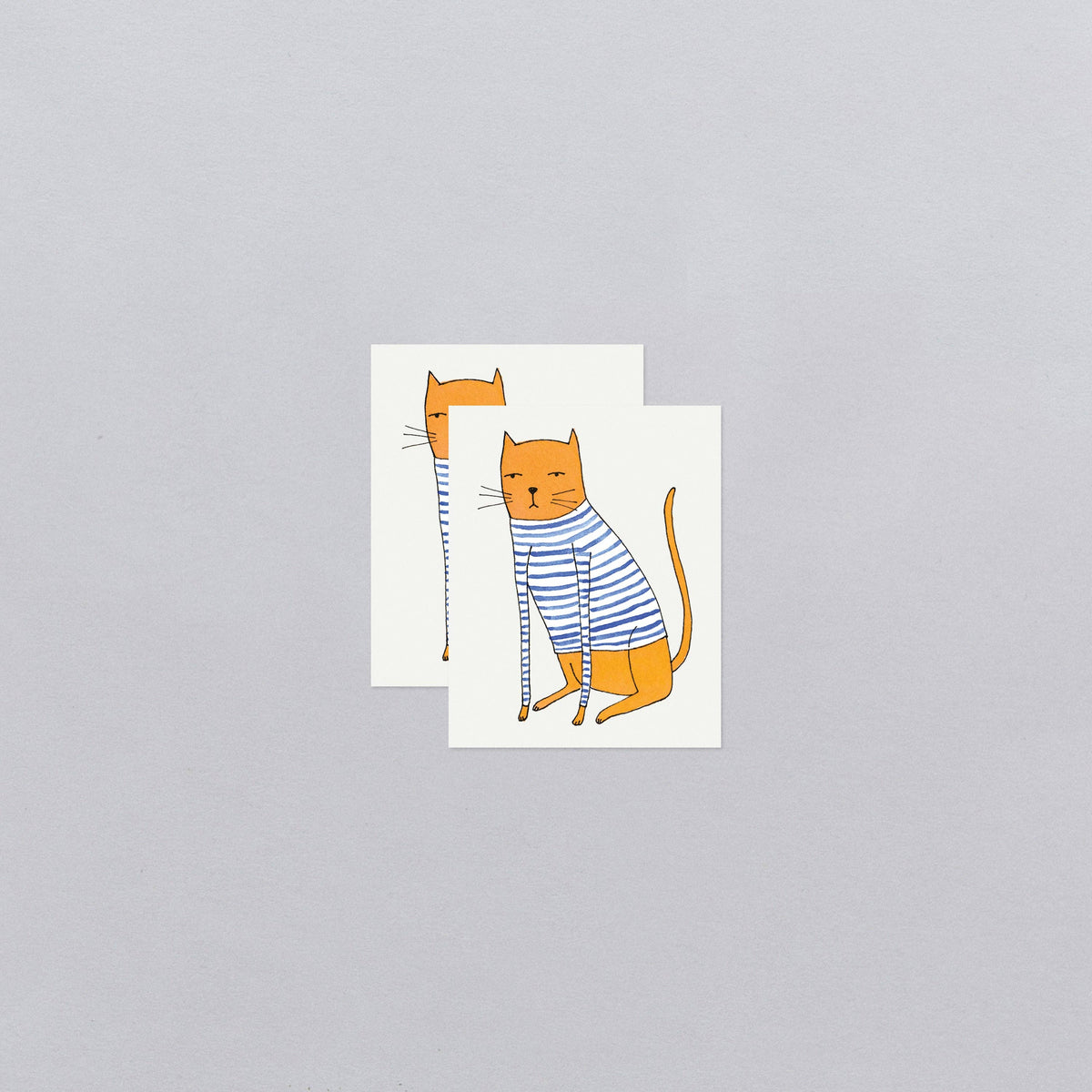 Tattly - Sweater Cat Tattoo Pair