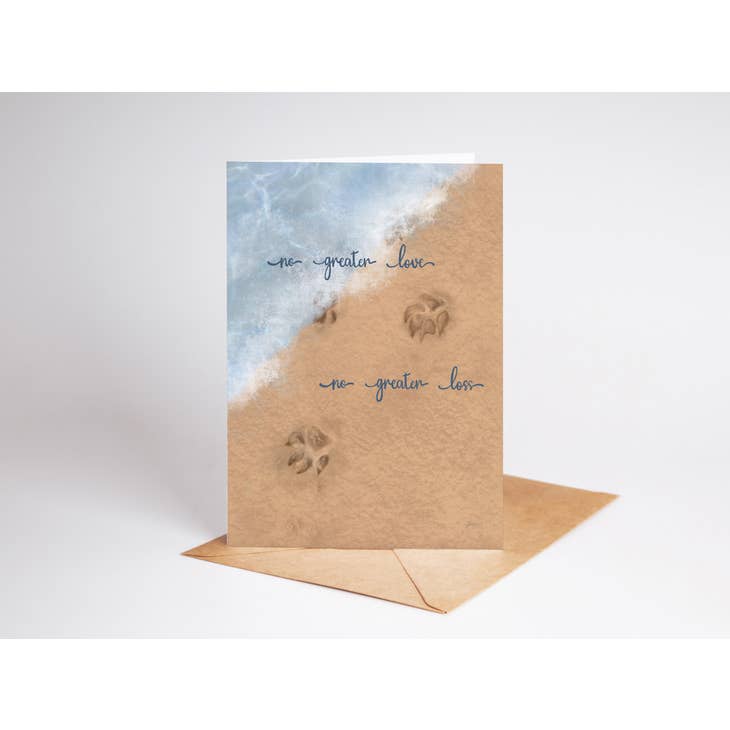 No Greater Love Sympathy Card