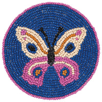 Aurora Beaded Coasters Set of 4