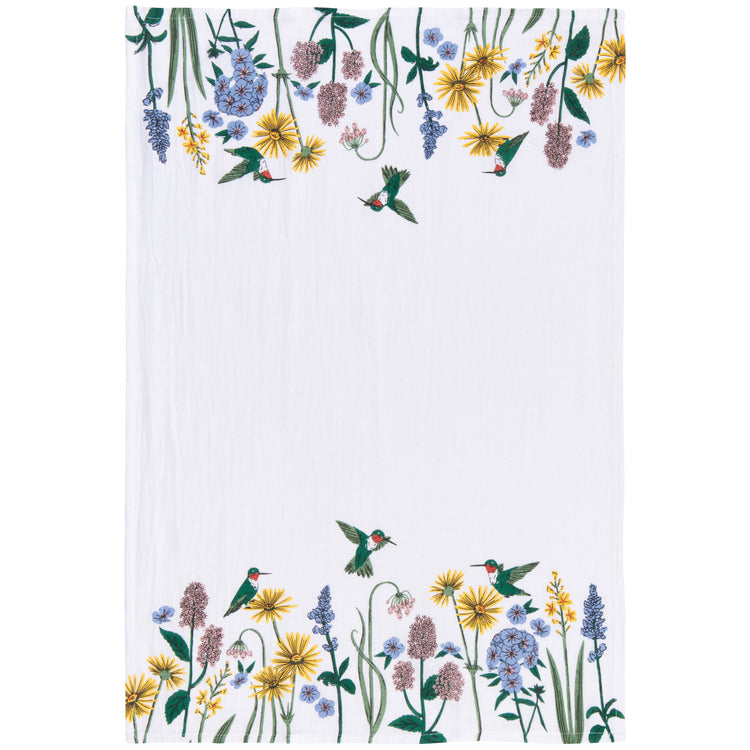 Hummingbird Baker's Floursack Dishtowel Set of 3