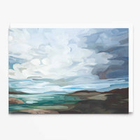 Susannah Bleasby Art - Coastal Landscape | Fine Art Greeting Card | Blank Art Card