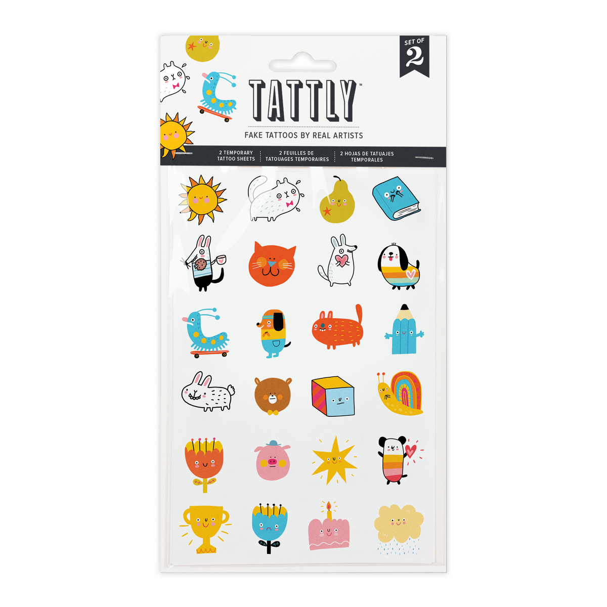 Tattly - Little Friends Tattoo Sheets
