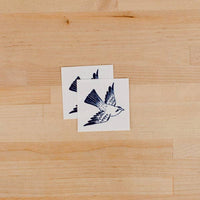 Tattly - Cartolina Bird Tattoo Pair