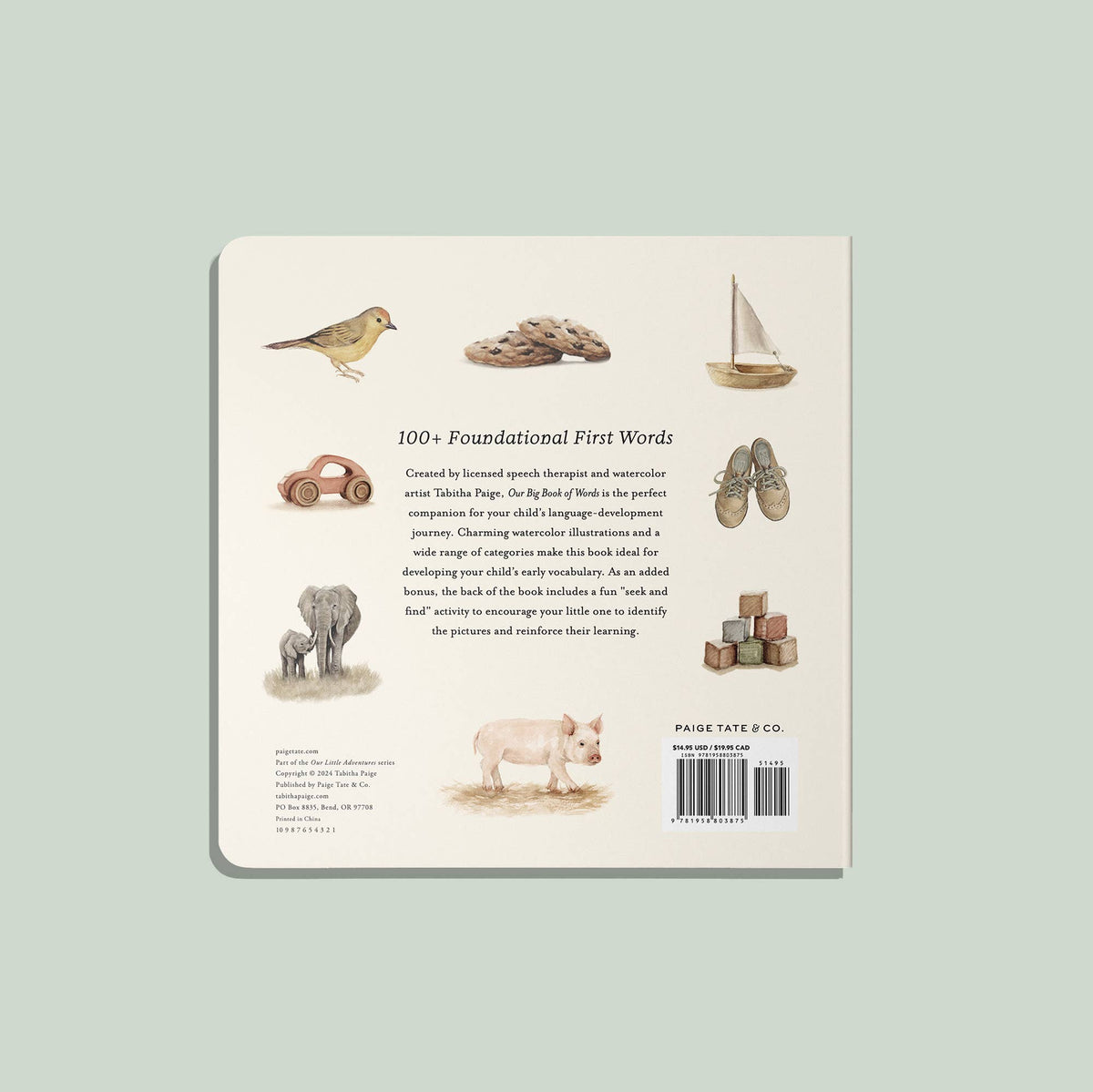 Paige Tate & Co. - Our Big Book of First Words (Baby Board Book)