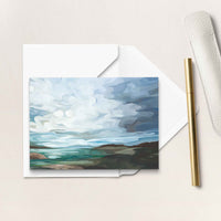 Susannah Bleasby Art - Coastal Landscape | Fine Art Greeting Card | Blank Art Card