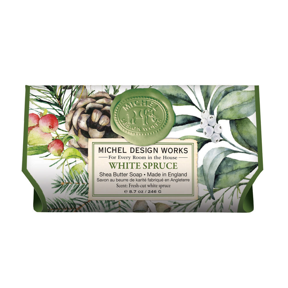 White Spruce Medium Bar Soap