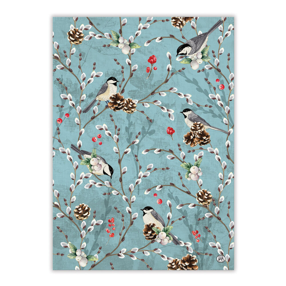 Winterberry & Balsam Tea Towel