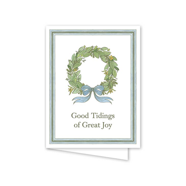 Quincy's Cottage Wreath Card