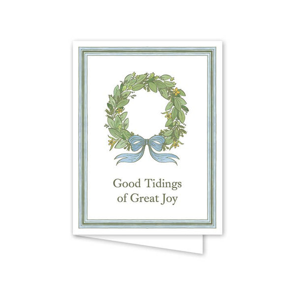 Quincy's Cottage Wreath Card