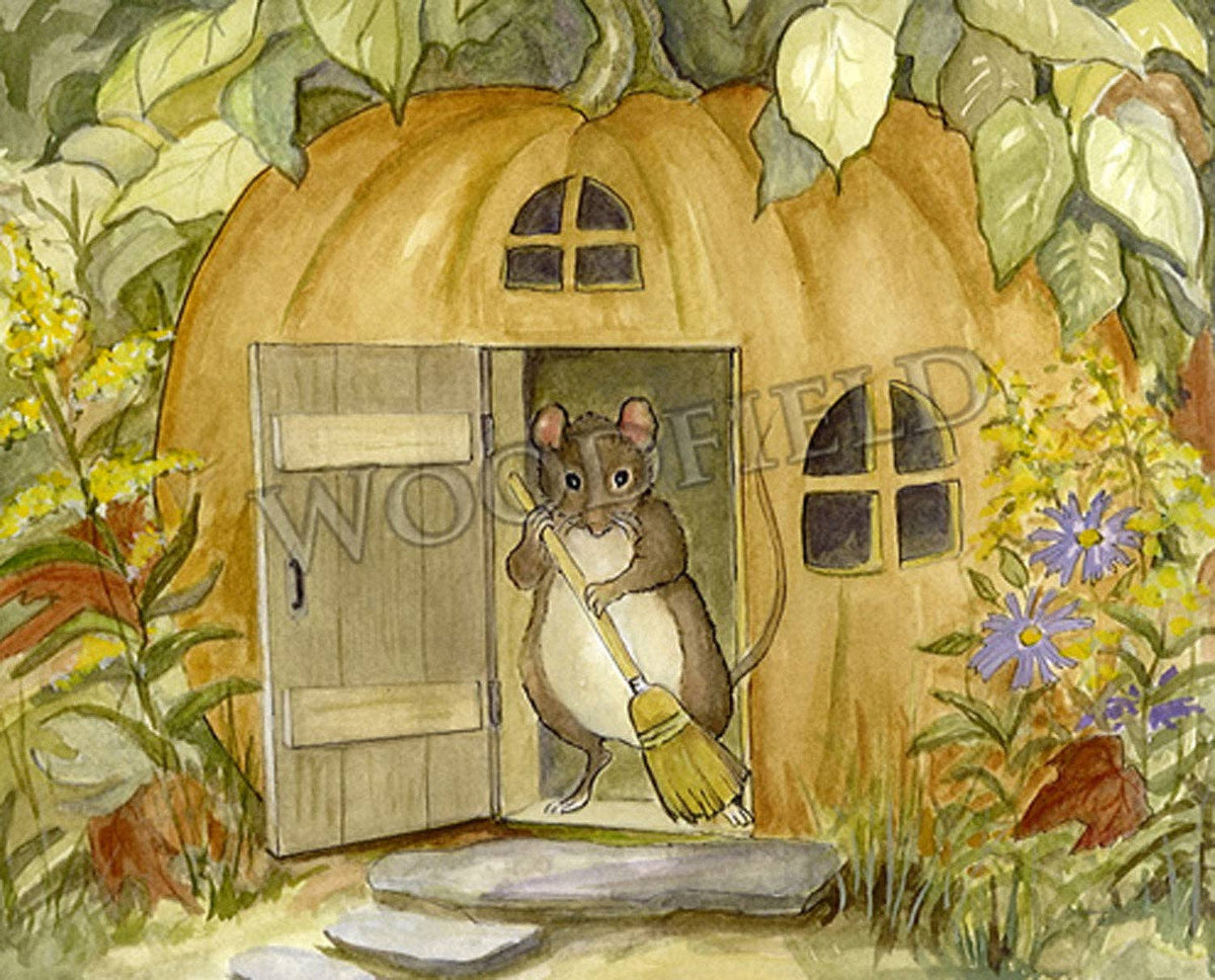 Woodfield Press - Cleaning House Notecard