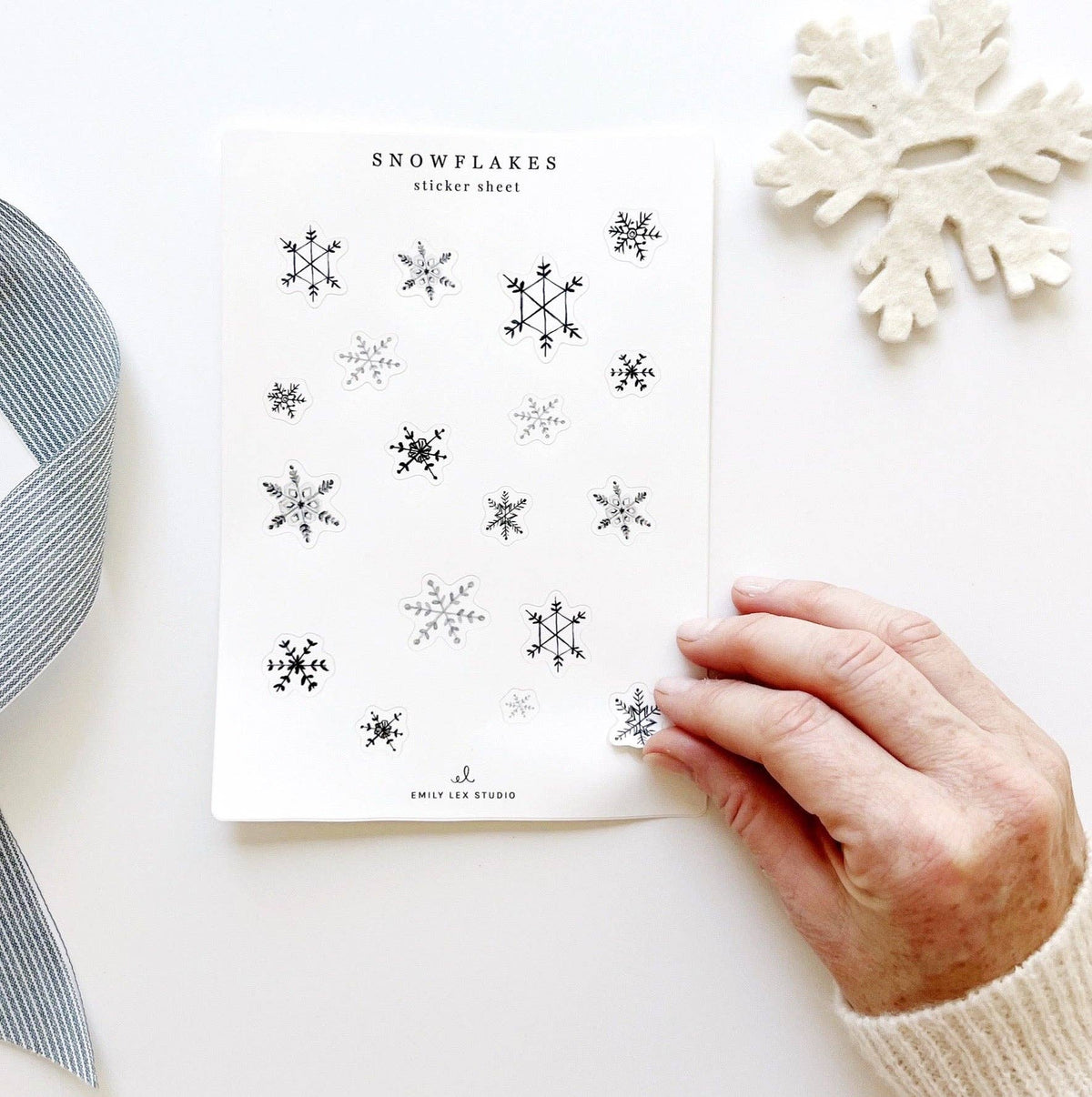 emily lex studio - Winter sticker sheets
