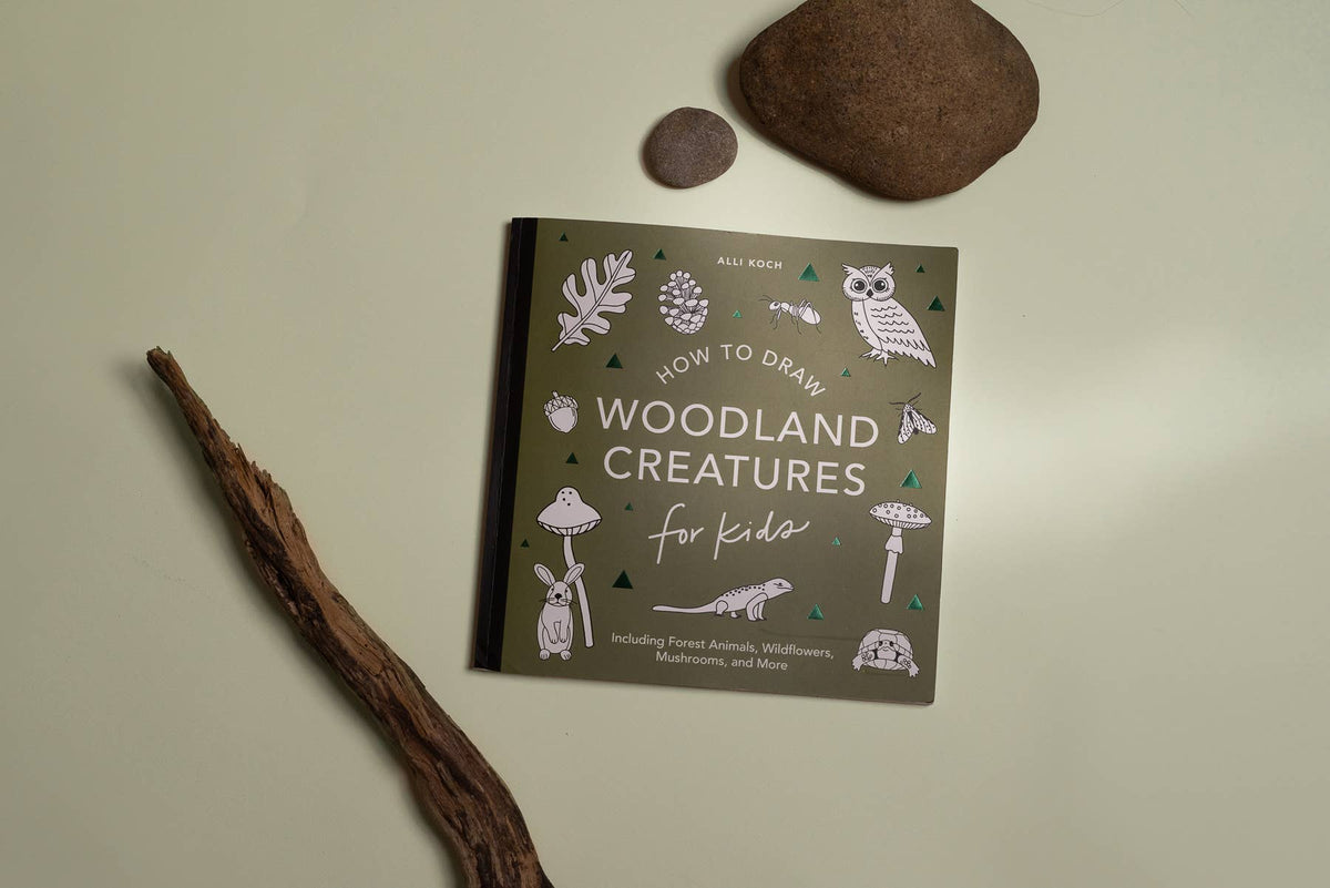 Paige Tate & Co. - Mushrooms & Woodland Creatures: Kids How to Draw Book