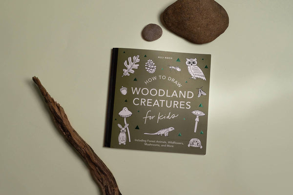 Paige Tate & Co. - Mushrooms & Woodland Creatures: Kids How to Draw Book