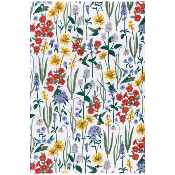 Hummingbird Baker's Floursack Dishtowel Set of 3