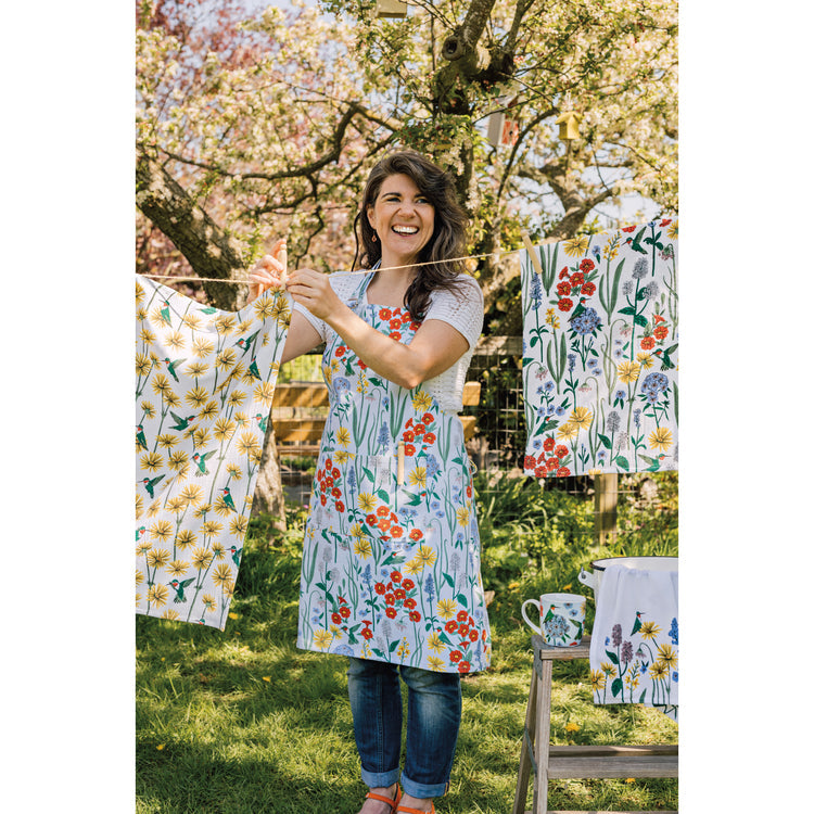 Hummingbird Baker's Floursack Dishtowel Set of 3