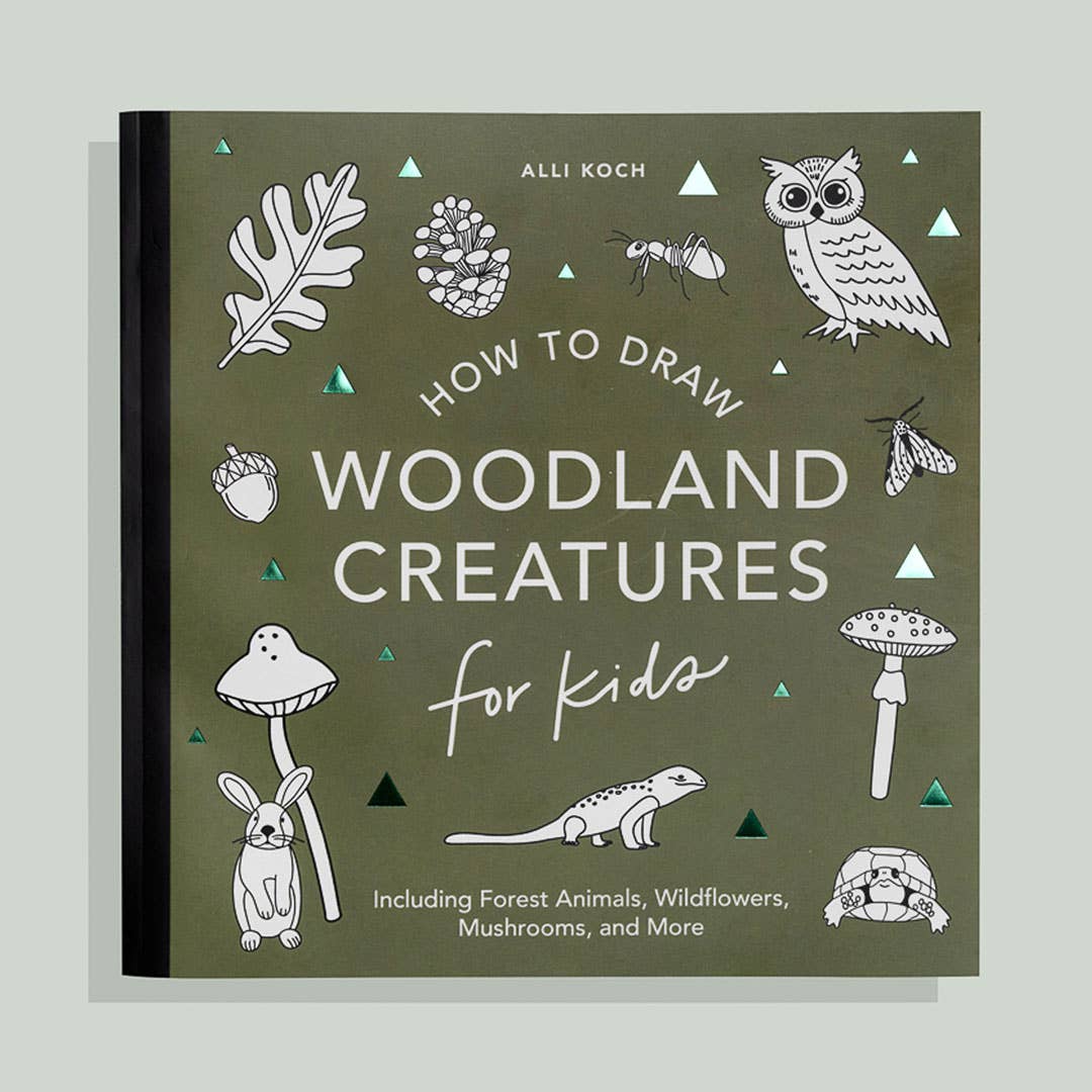 Paige Tate & Co. - Mushrooms & Woodland Creatures: Kids How to Draw Book