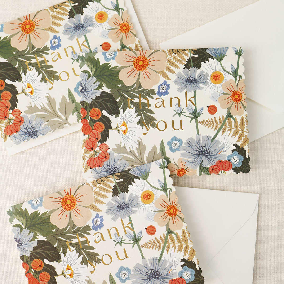 Botanica Paper Co. - PASTEL FLORA | thank you card