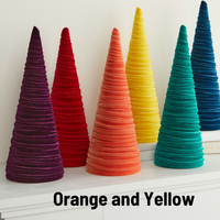 Your Heart's Content - Cones Velvet Small, Elegant Bookshelf, Christmas 2025 Tree