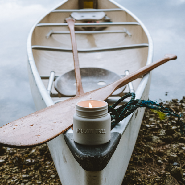 Hollow Tree Candle Co - Canoe Candle - 9oz Ceramic Jar