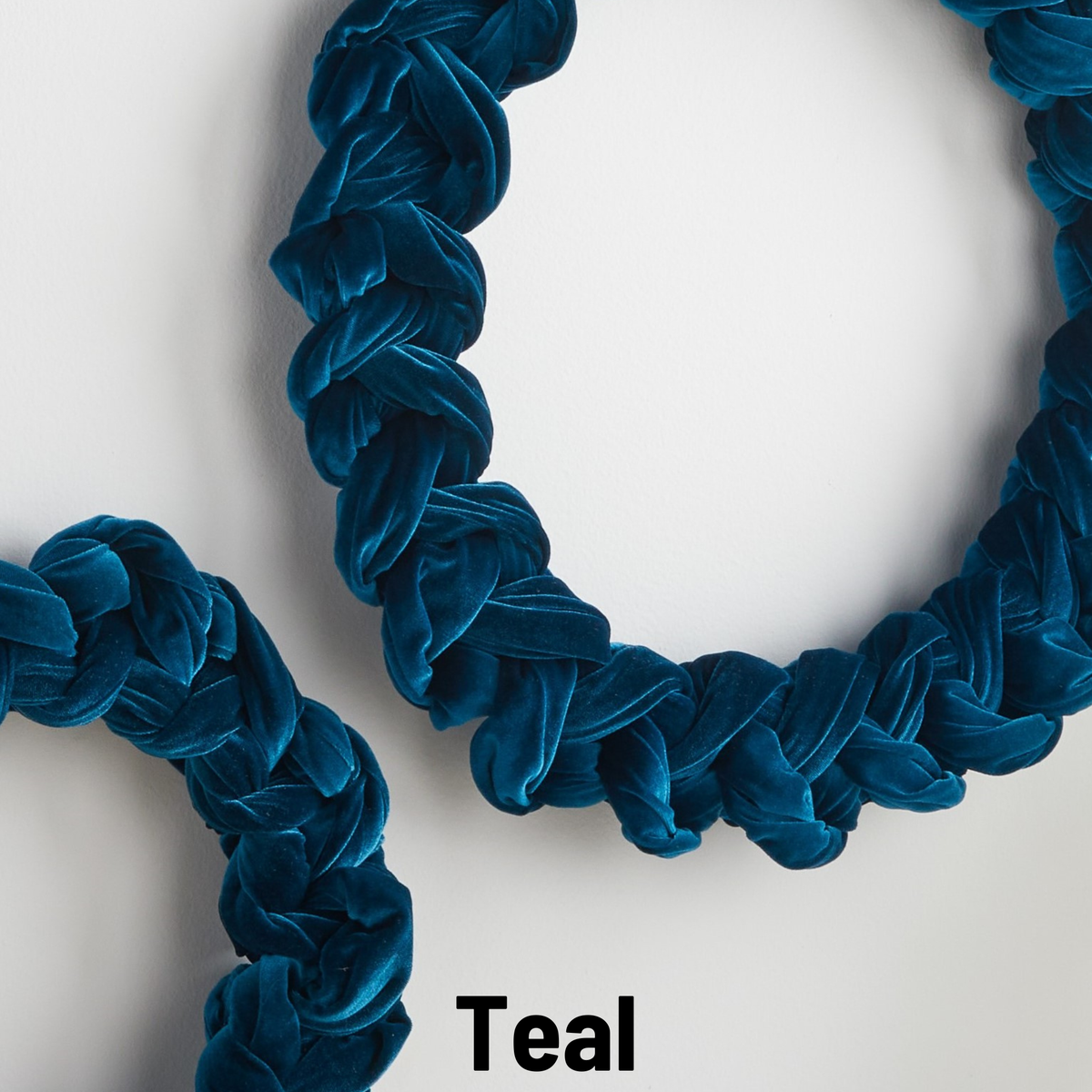 Woven Velvet Wreaths