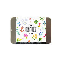 Tattly - Tiny Imaginary Garden Tattoo Tin
