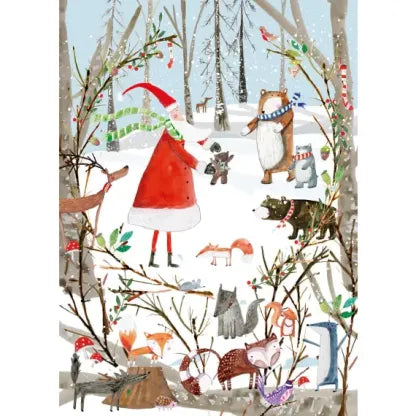 Advent Card - Woodland Christmas