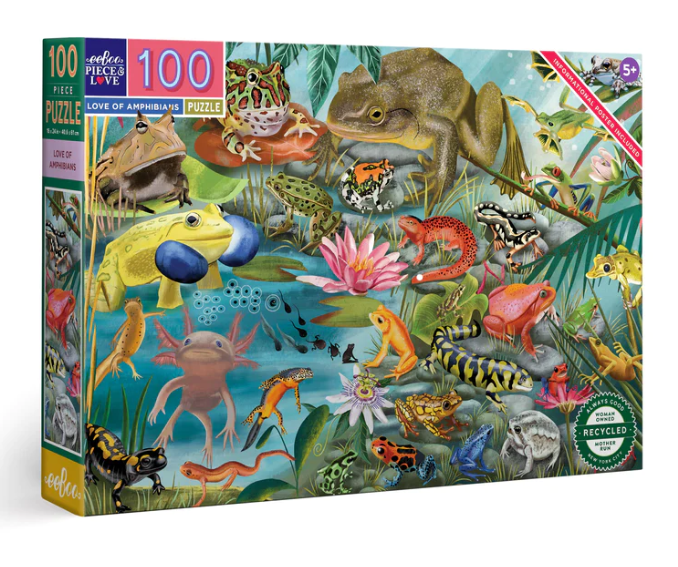 Love of Amphibians 100 Piece Puzzle